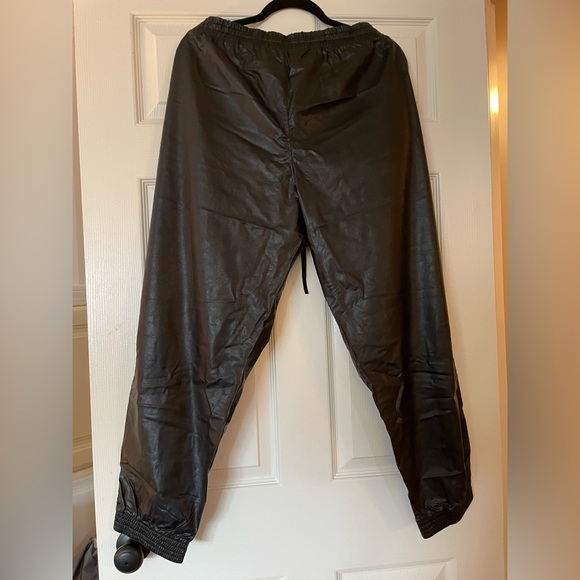 Pleather joggers - Picture 1 of 6